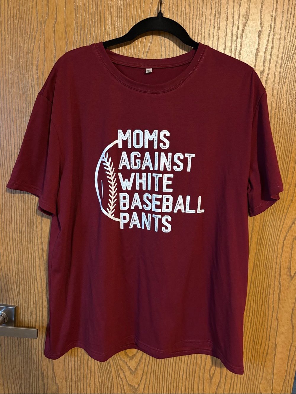 Moms against white baseball pants